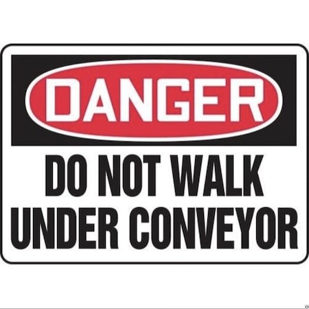 Accuform OSHA DANGER SAFETY SIGN DO NOT WALK MEQM033XL MEQM033XL